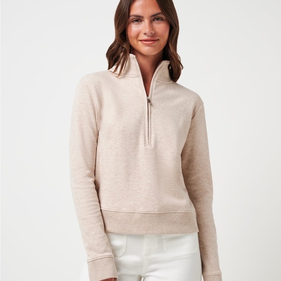 NWT!  Travis Mathew Cloud Fleece Half Zip - Picture 1 of 11